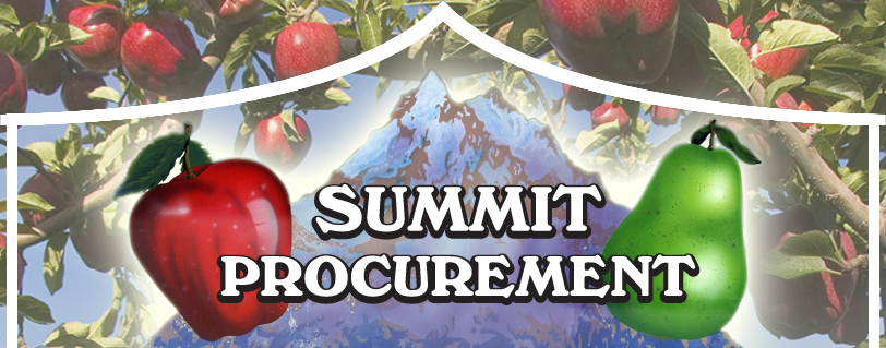 summit procurement - fruit and vegetable procurement from Washington State